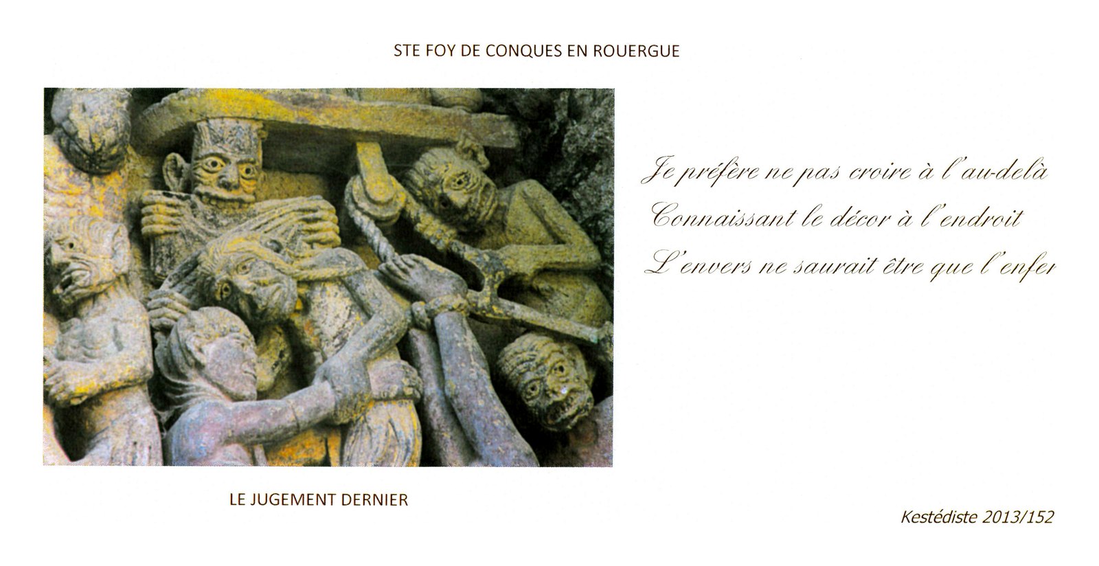 Ste Foy de Conques en Rouergue